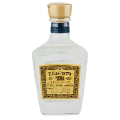 E Cuarenta Tequila Blanco 750ml