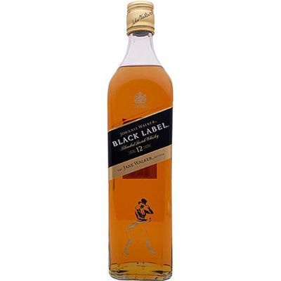 Johnnie Walker Scotch Black Label 12 Year The Jane Walker