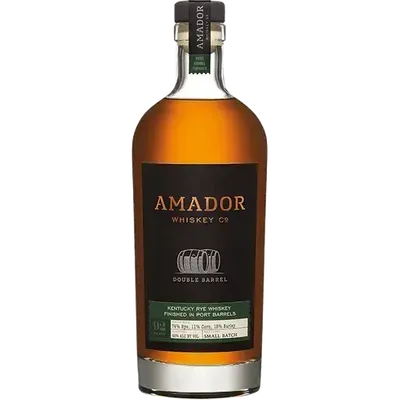 Amador Double Barrel Rye Whiskey Finished In Port Cask