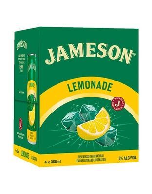 Jameson Lemonade 4pk Can