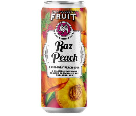 Brewery Vivant Raz Peach Sour Ale 4-pack