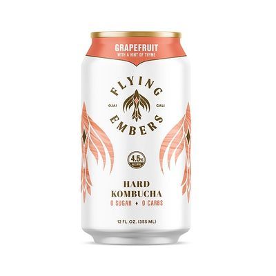 Root Wild Hard Kombucha Grapefruit