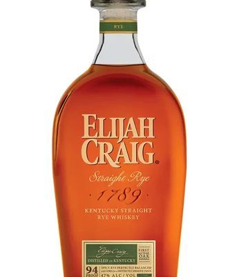 Elijah Craig Rye