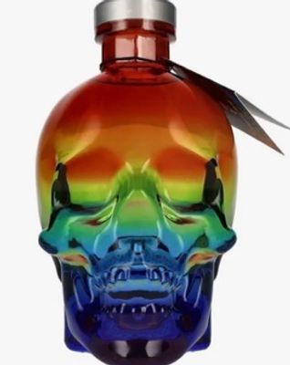 Crystal Head Rainbow Btl