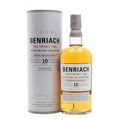 Benriach Scotch Single Malt The Smoky Ten Speyside 10yr 750ml