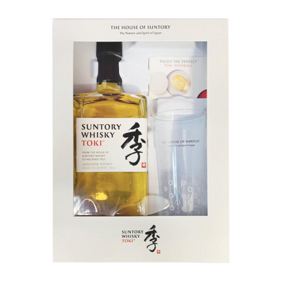 Suntory Toki Whisky With Highball Glass