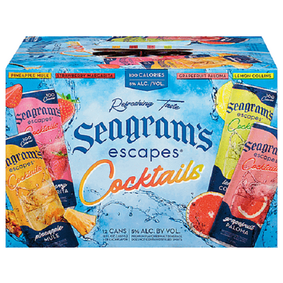 Seagrams Escapes Cocktails