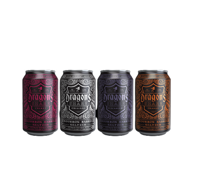 Dragons Share Bourbon Barrel Aged Seltzer Variety Pk