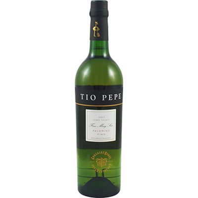 Gonzalez Byass Tio Pepe Palomino Fino Muy Seco Sherry Andalucia Spain 2010