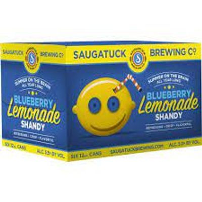 Saugatuck Brewing Blueberry Lemonade Shandy 6-pack Cans