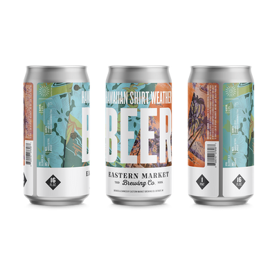 Eastern Market Brewing Hawaiian Shirt Weather Blonde Ale