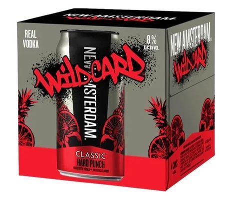 New Amsterdam Hard Punch 4 Pk Can