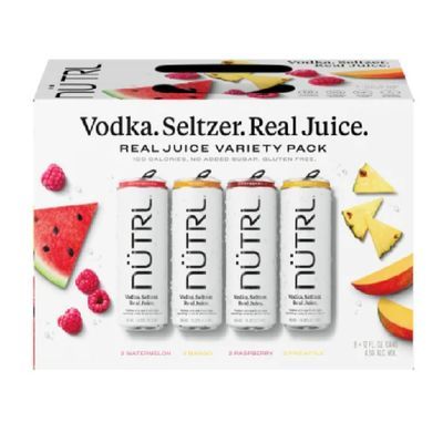 Nutrl Vodka Seltzer Variety Pk 12 Pk