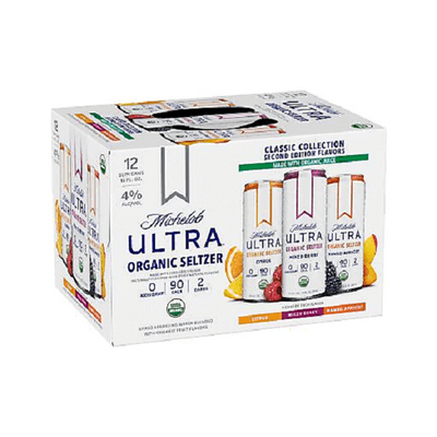 Michelob Ultra Organic Seltzer Classic 2nd Edition 12 Pk