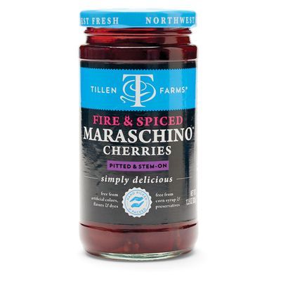 Tillen Farms Fire & Spiced Maraschino Cherries