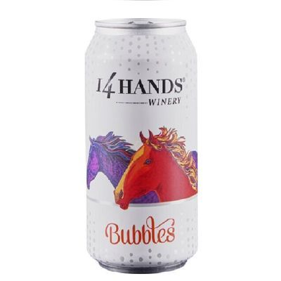 14 Hands Bubbles White Wine 375 Ml Can