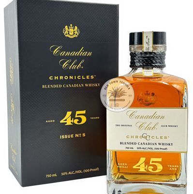 Canadian Club Chronicles 45 Year Whisky