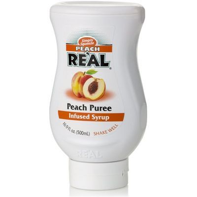 Real Simply Squeezed Peach Puree Syrup