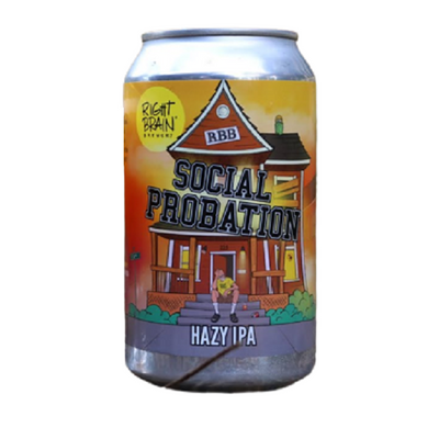 Right Brain Social Probation Hazy Ipa