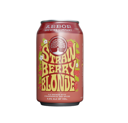 Arbor Brewing Strawberry Blonde Ale 6-pack Cans