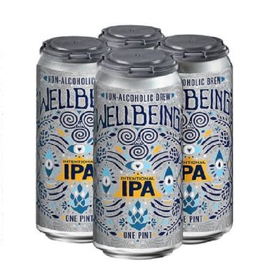 Wellbeing Intentional Ipa Non-alcoholic Ale 4pack