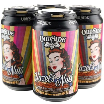 Oddside Ales Hazel's Nuts Barrel Aged Stout 4-pack