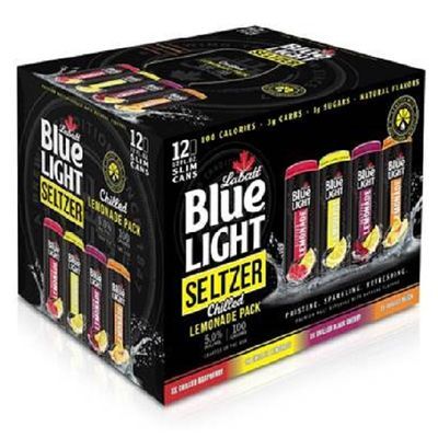 Labatt Blue Light Seltzer Lemonade Pk