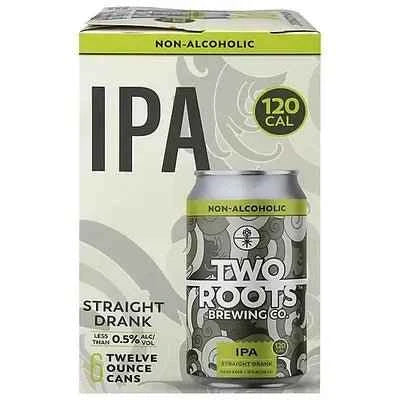 Two Roots Ipa Straight Drank Non-alcoholic 6-pack – Wine Palace