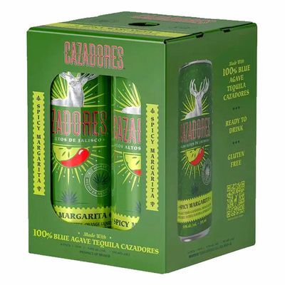 Cazadores Cocktail Spicy Margarita Rtd 4Pack Cans