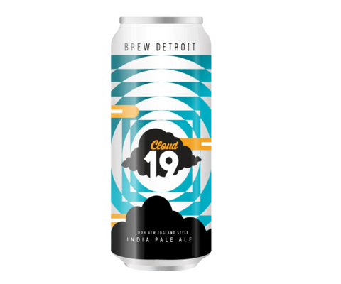 Brew Detroit Cloud 19 New England Style Ipa 4-pack Can