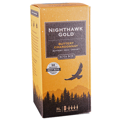 Bota Box Nighthawk Gold Buttery Chardonnay