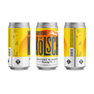 Eastern Market Brewing Wunderboi Kolsch 4-pack Cans