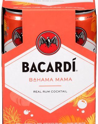 Bacardi Bahama Mama 4 Pk Can