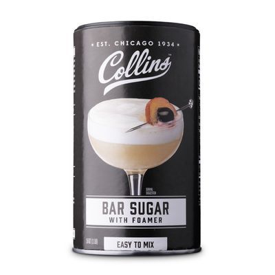 Collins Bar Sugar With Foamer