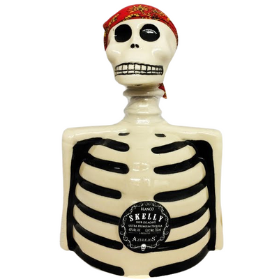 Los Azulejos Skelly Tequila Blanco Skeleto 750ml