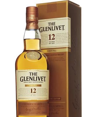 The Glenlivet Scotch Single Malt 12 Year First Fill