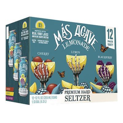 Mas Agave Lemonade Seltzer