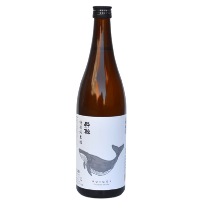 Suigei Tokubetsu Junmai Sake 'drunken Whale'