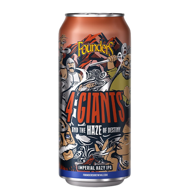 Founders 4 Giants Imperial Hazy Ipa