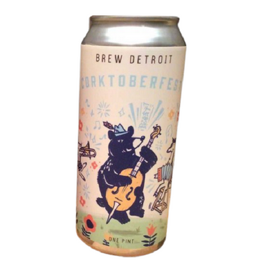 Brew Detroit Corktoberfest 4 Pk Can