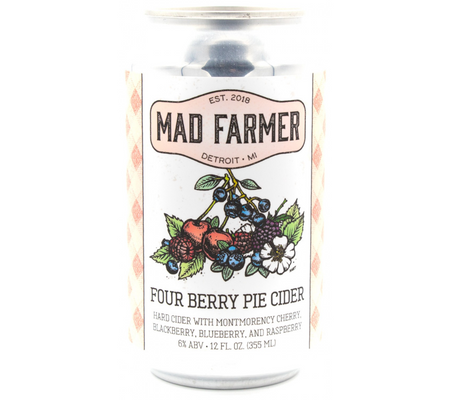 Mad Farmer Four Berry Pie Cider 4-pack