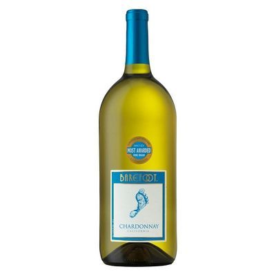 Barefoot Chardonnay White Wine - 1.5 L Bottle