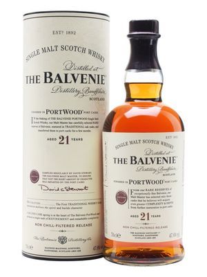 Balvenie Scotch Single Malt 21 Year Portwood