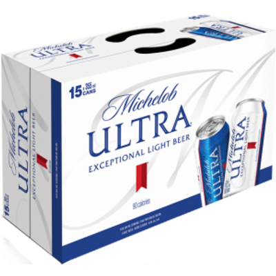 Michelob Ultra Light Beer 12oz Can