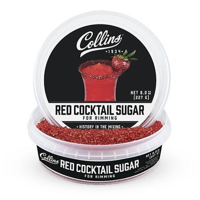 Collins Red Cocktail Sugar