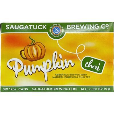 Saugatuck Brewing Pumpkin Chai Amber Ale 6-pack