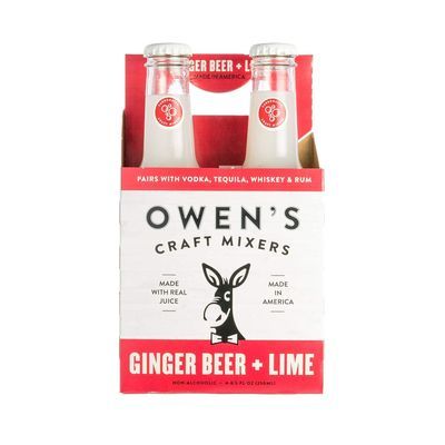 Owen's Ginger Beer + Lime Mixer 250ml