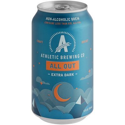 Athletic Brewing Co All Out Non-alcoholic Dark Ale 6pack