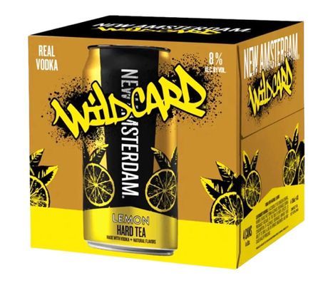 New Amsterdam Lemon Hard Tea 4 Pk Can