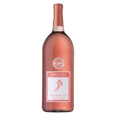 Barefoot Pink Moscato Wine